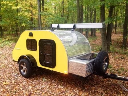 teardrop campers trailer camping trailers tc rent camper wisconsin teardrops rentals wausau yellow rental places california tent meerkat motorcycle january