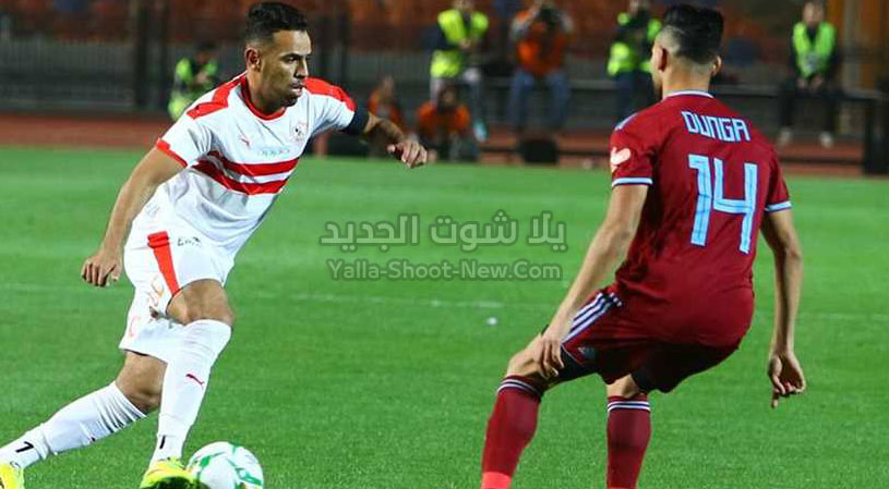 فوز ابيض الزمالك يفوز على بيراميدز في قمة الجولة السابعه من الدوري المصري