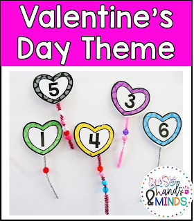 Valentine's Day Preschool Theme | Busy Hands and Minds