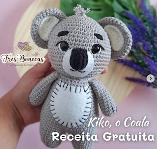 PATRON GRATIS KOALA AMIGURUMI 54811