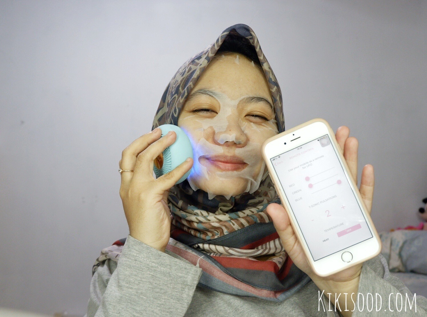 review foreo mask