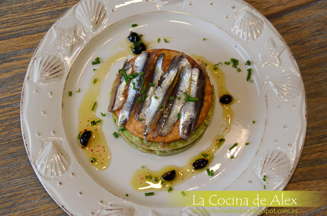 Terrina De Guacamole Y Boquerones