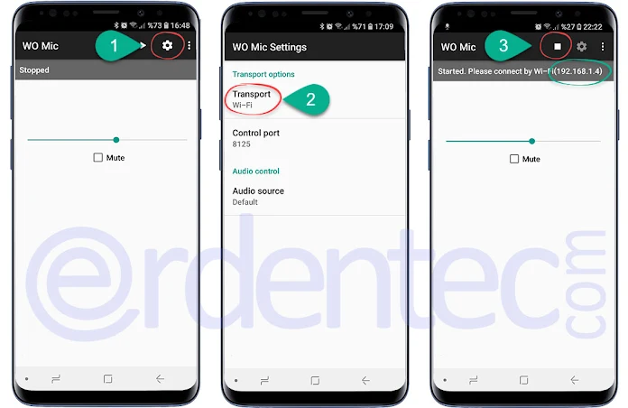 Telefonu Mikrofon Olarak Kullanma