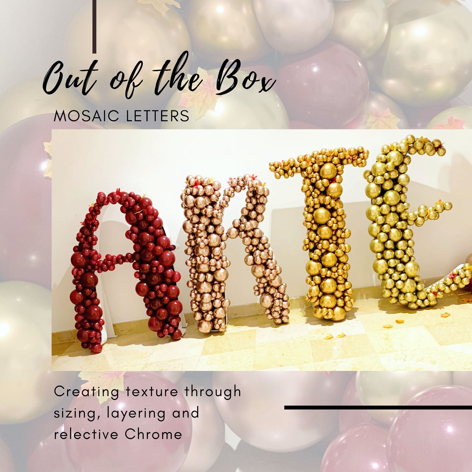 The Very Best Balloon Blog Balloon Mosaic Frames Another Ballooning