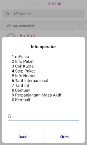 info nomer axis