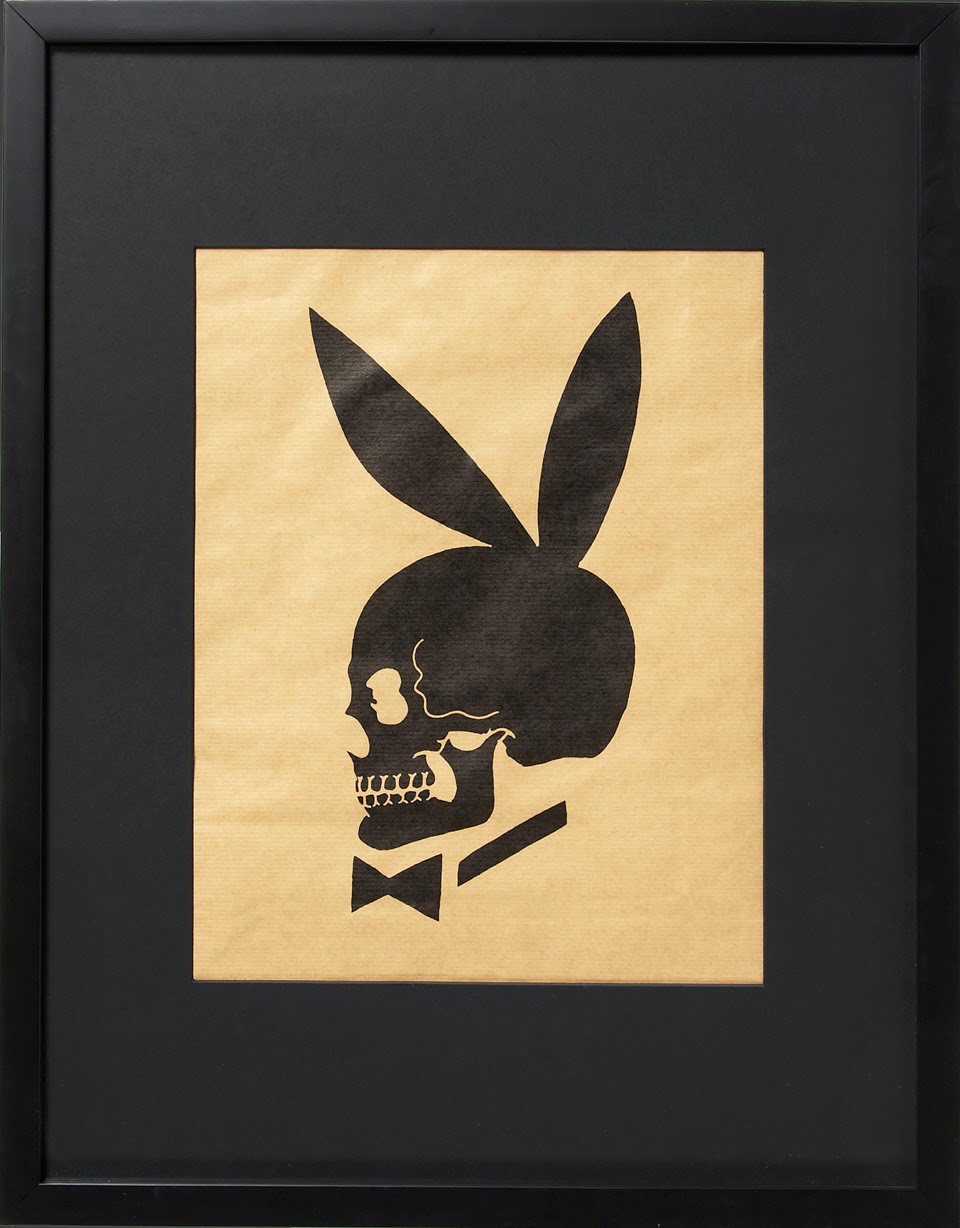 APARTE RICHARD PRINCE PLAYBOY BUNNY SKULL aparte-richard-prince-playboy-bunny-skull