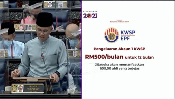 PenangKini Belanjawan2021 Pengeluaran Akaun 1 KWSP Kini