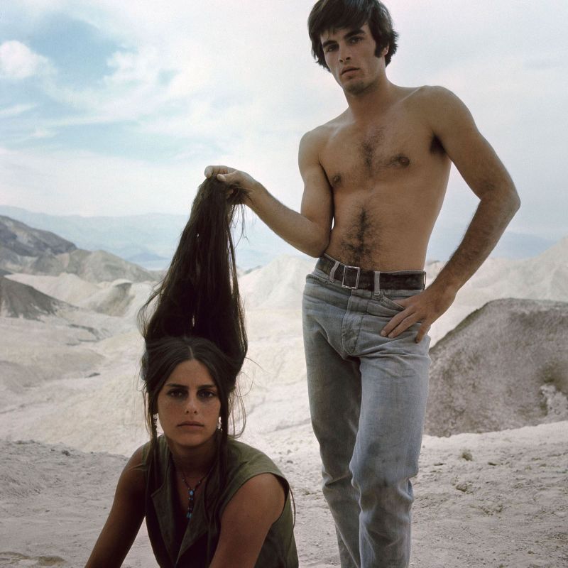 Photos of Mark Frechette and Daria Halprin During the Filming of