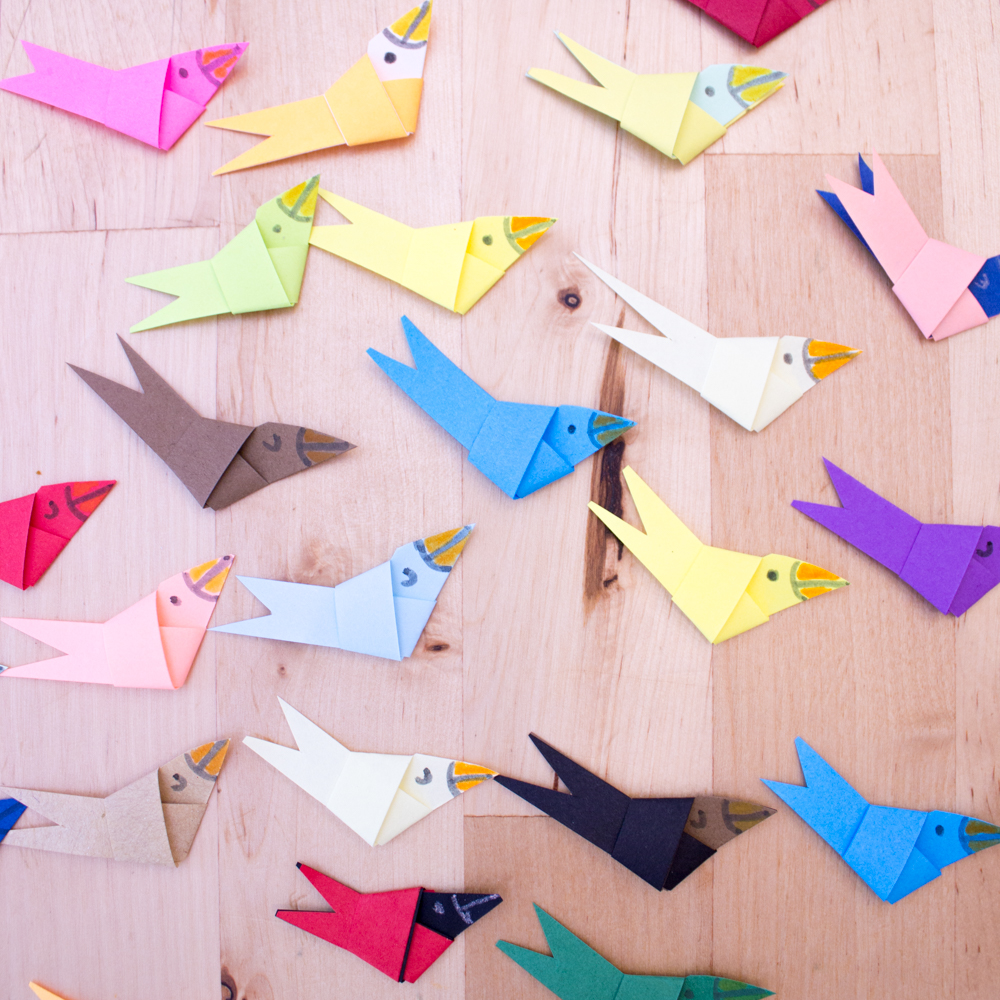 Easy and Lovely Paper Strip Birds