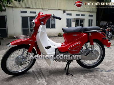 Xe đạp điện chính hãng: Xe 50cc Cub Classic thiết kế độc đáo - Tặng 100 ...