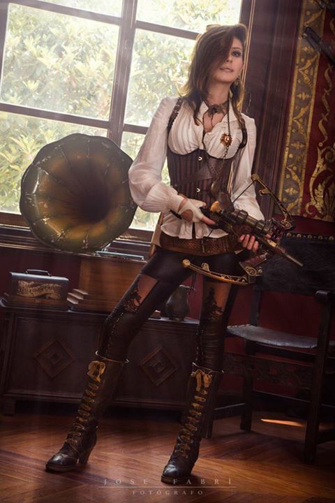 Steampunk Vampire Hunter Costume