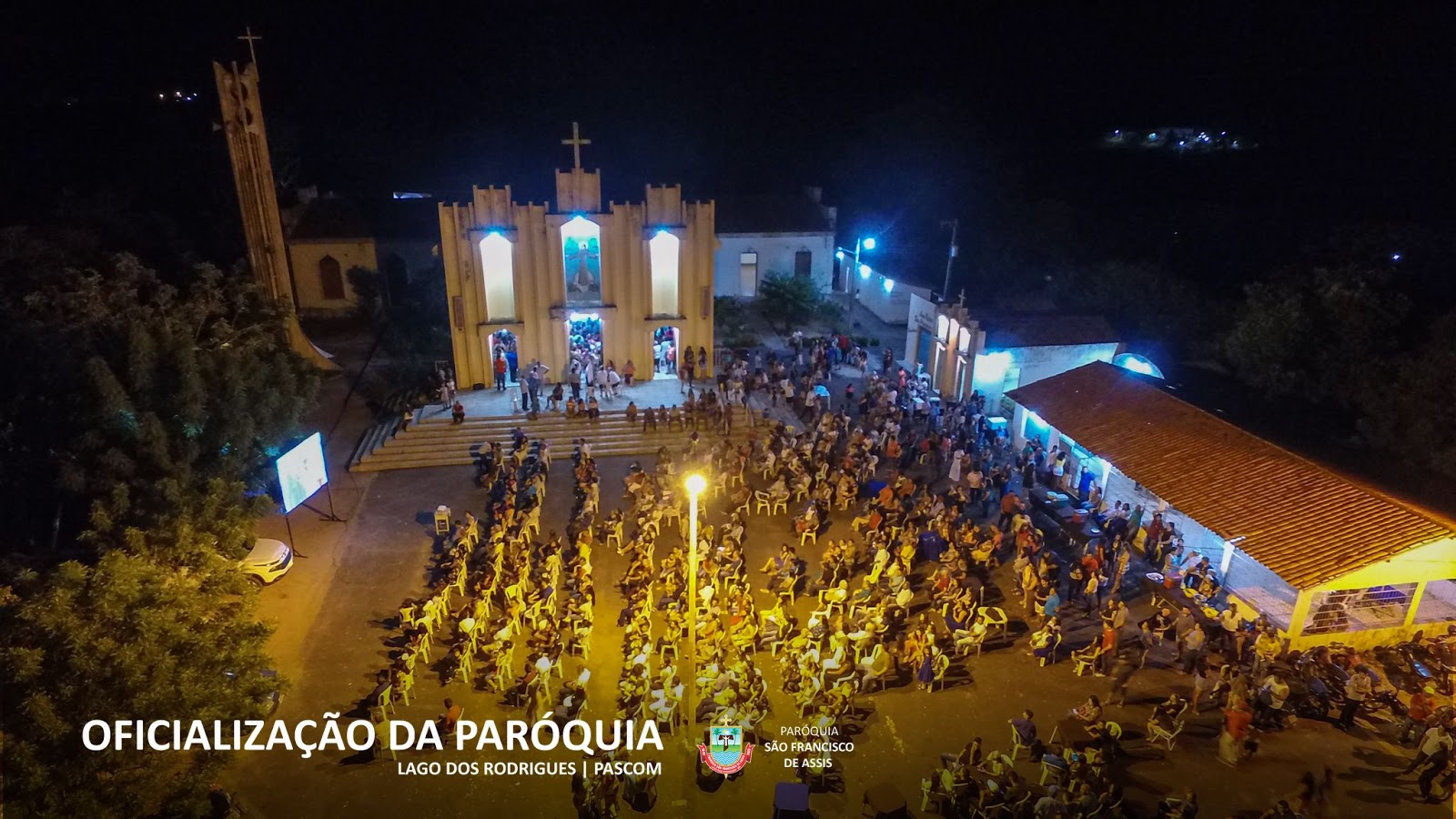 Fé e emoção marcam oficialização da paróquia São Francisco de Assis de Lago dos Rodrigues