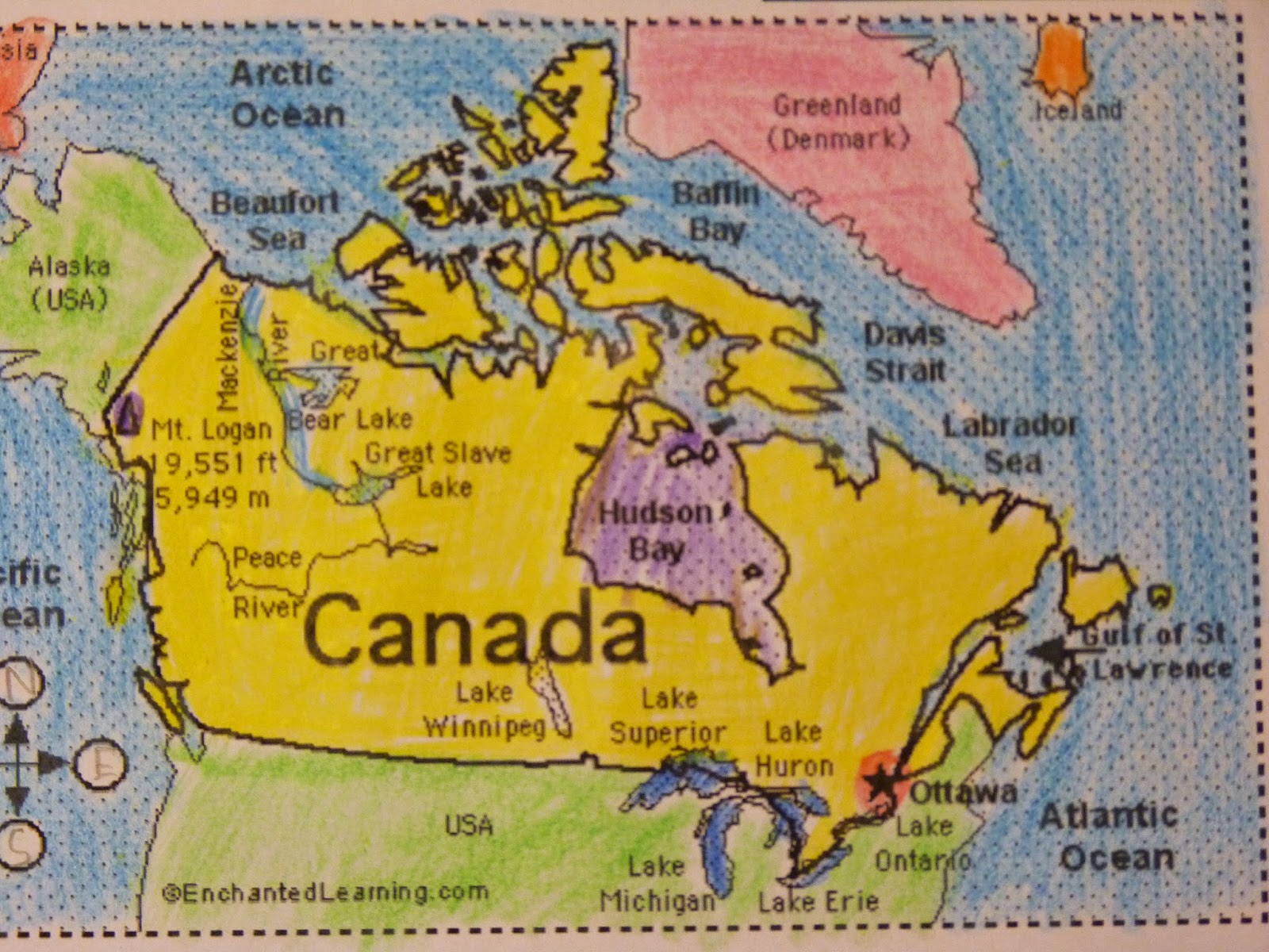 Canada geography project