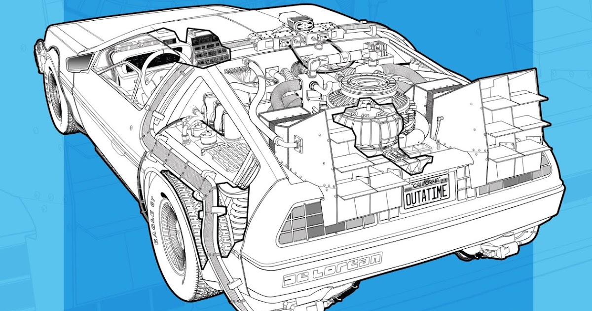 DeLorean Time Machine Owner's Manual from Co-Creator Bob Gale