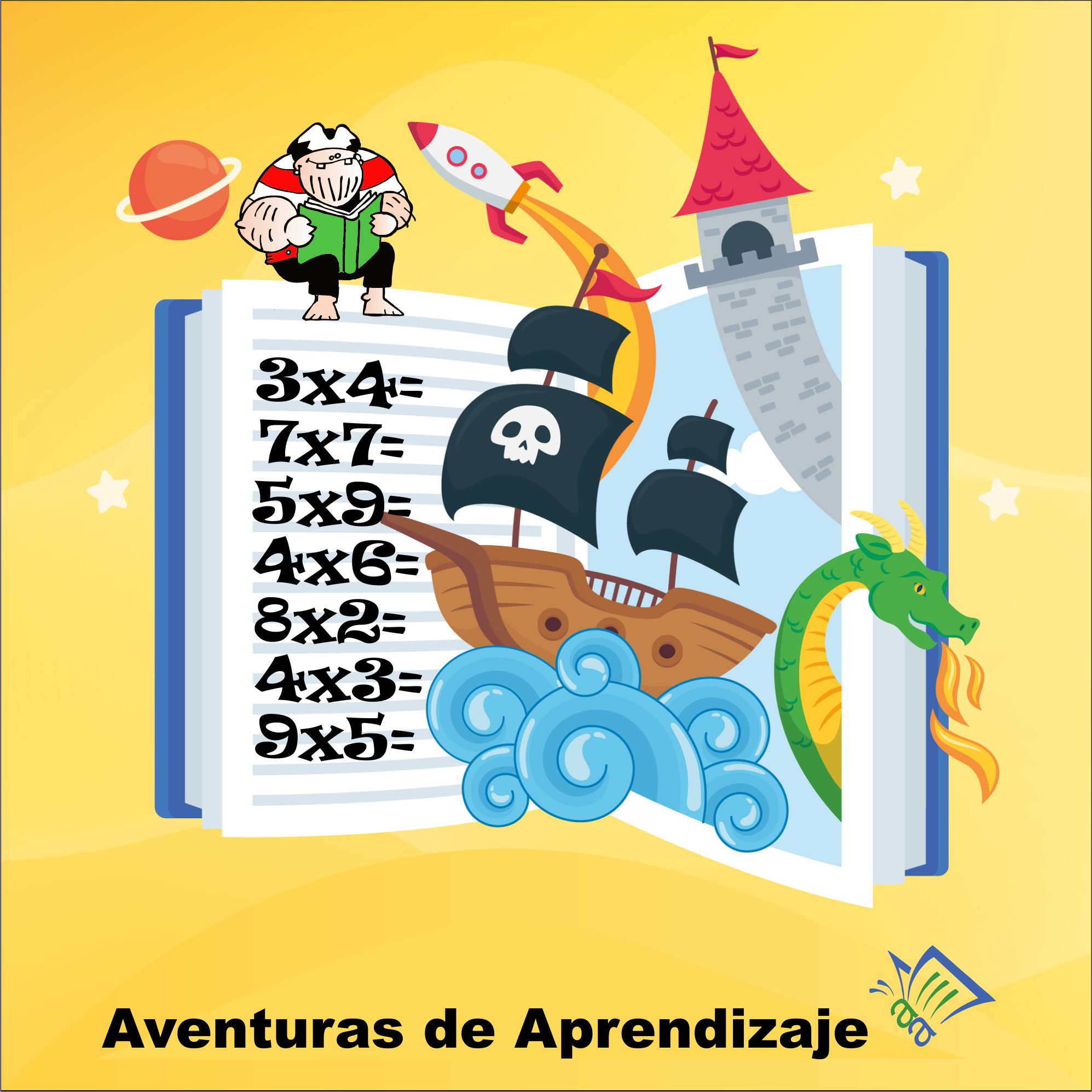 Tablas de multiplicar jugando, jugando y jugando