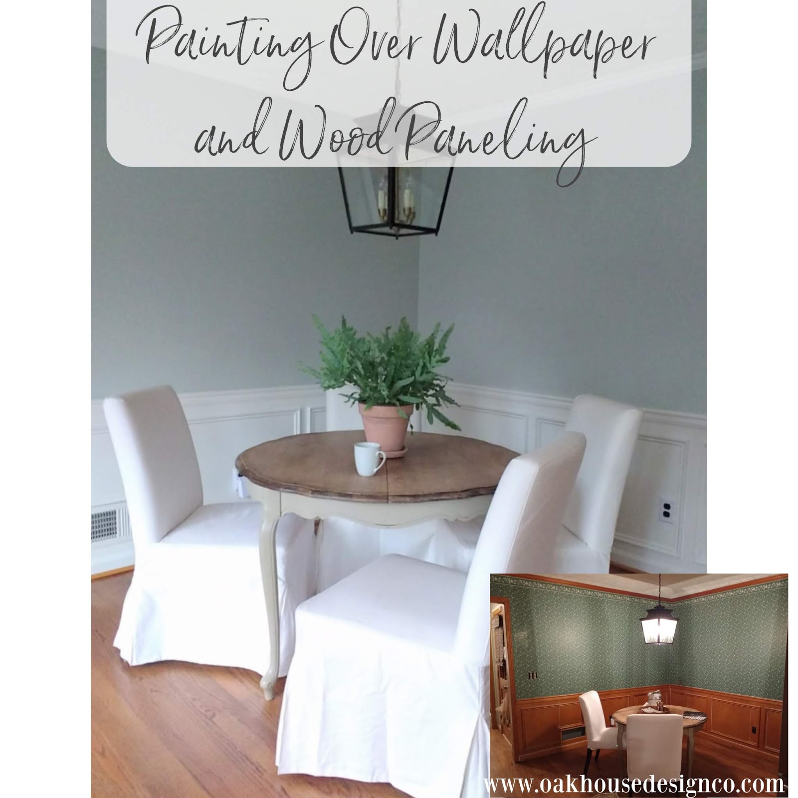 How to Hang Wall Paper over Wood Paneling 7 Steps with Pictures