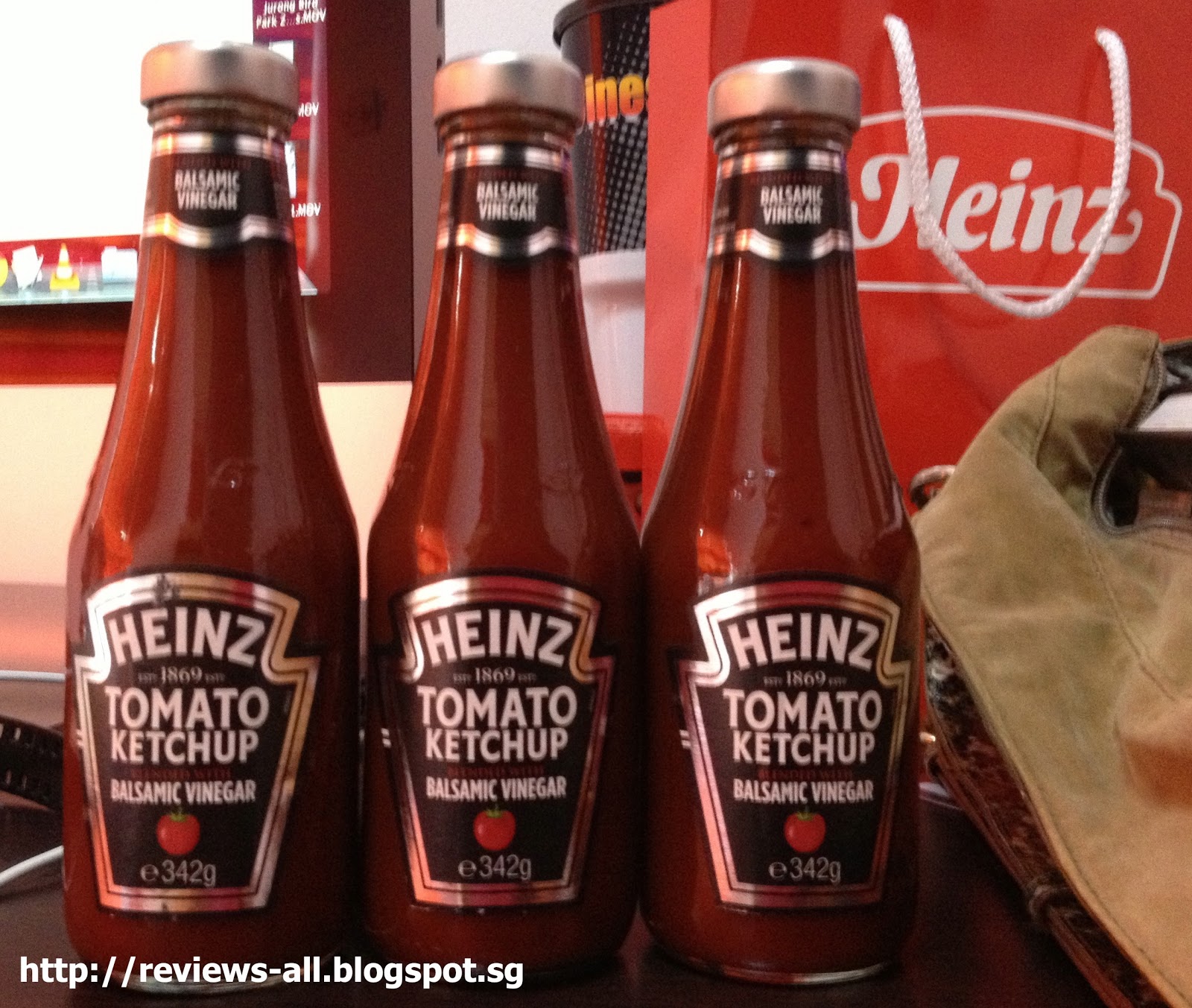 We'll Tell You A&W Couple's Blog Heinz (Singapore) Tomato Ketchup