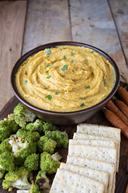  Curry Roasted Butternut Squash and Apple Dip | That Skinny Chick Can Bake 