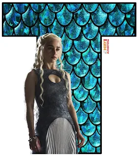 Abecedario Madre de Dragones. Mother of Dragons ABC.