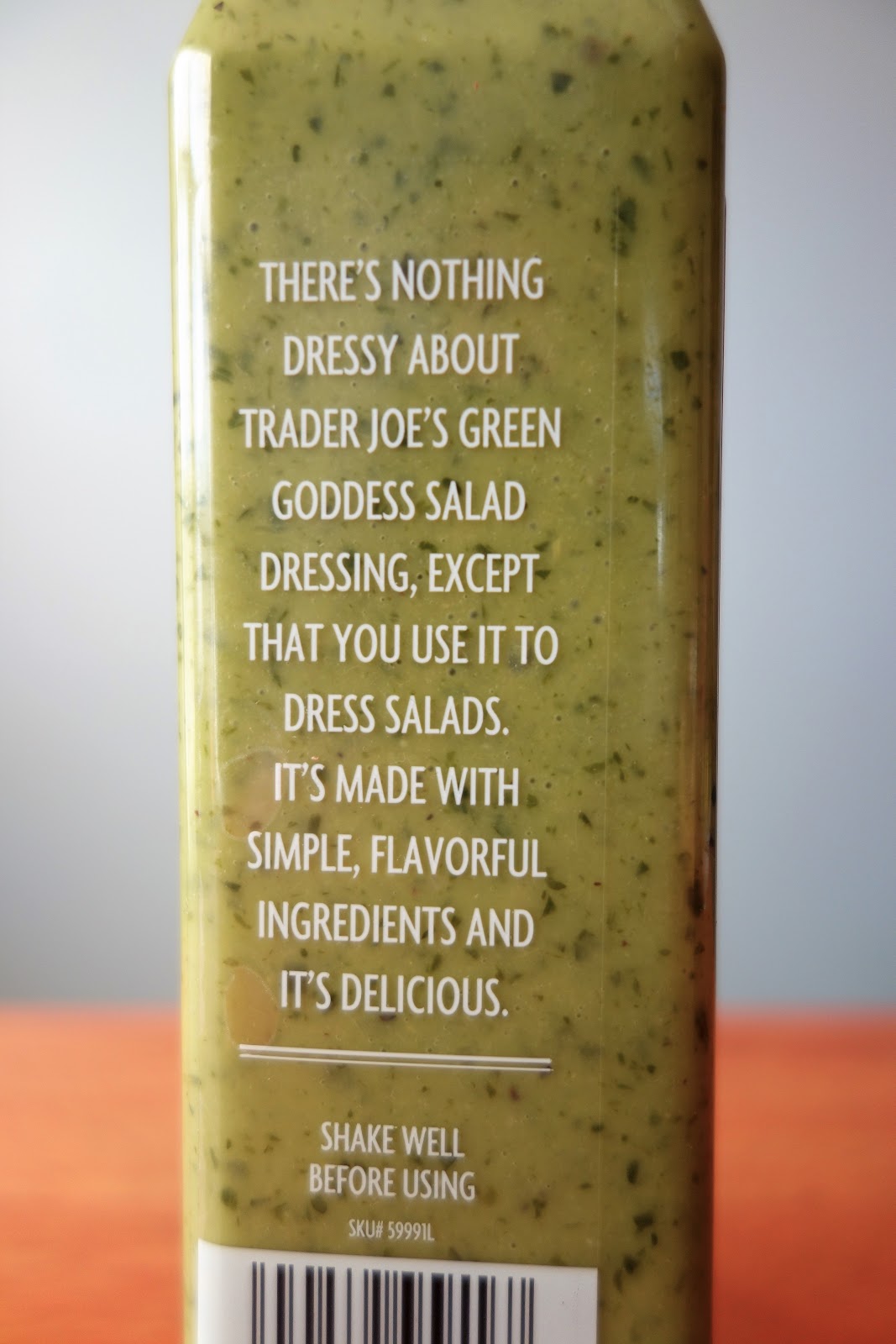 Trader Joe's Green Goddess Salad Dressing