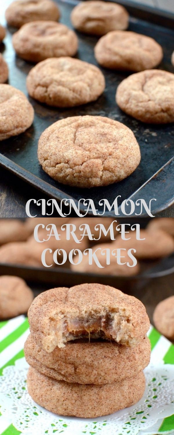 Cinnamon Caramel Cookies CaraSmith