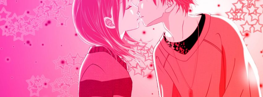 "Trầm trồ" bộ ảnh bìa Anime Facebook tình yêu cực kute