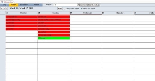 5 Best Conference Room Schedule Templates