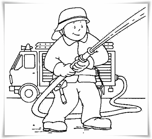 Malvorlage kinder feuerwehzr information