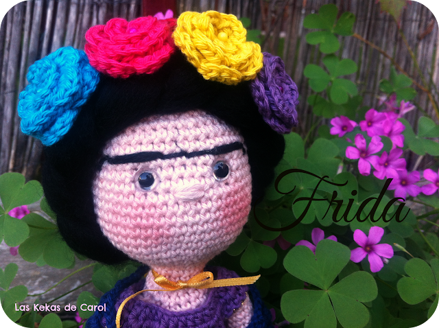 Frida Kahlo a crochet. Las Kekas de Carol