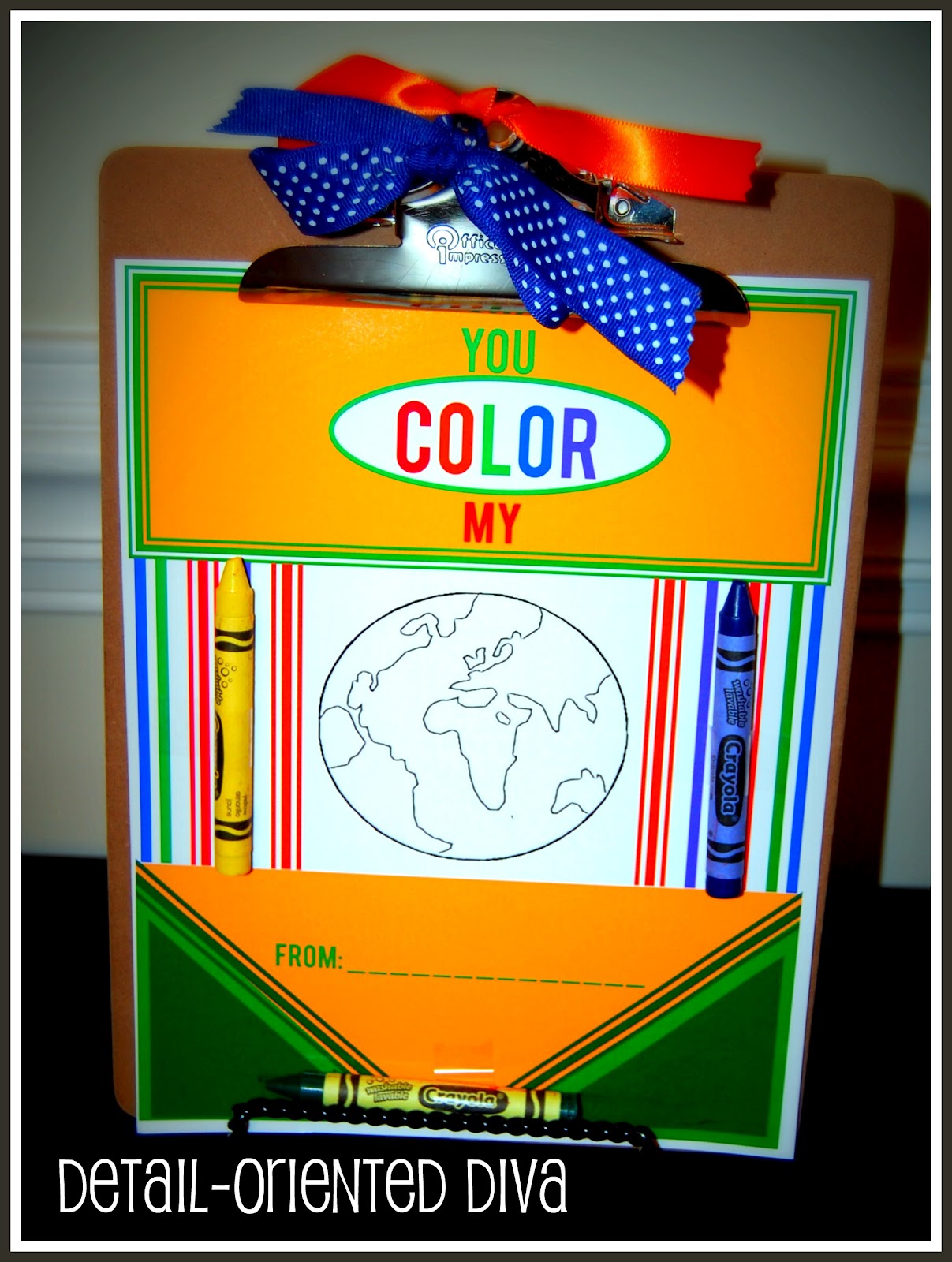 You Color My World!