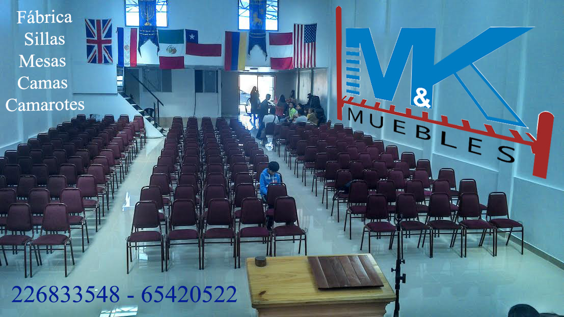 Muebles MyK: Fábrica de muebles realiza Mesas plegables de diferentes