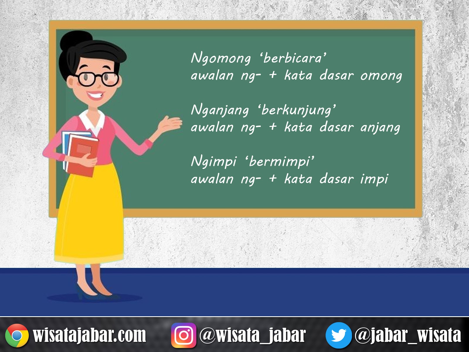 Contoh Kata Kerja Dalam Bahasa Sunda Berdasarkan Awalan Dan Konfiks