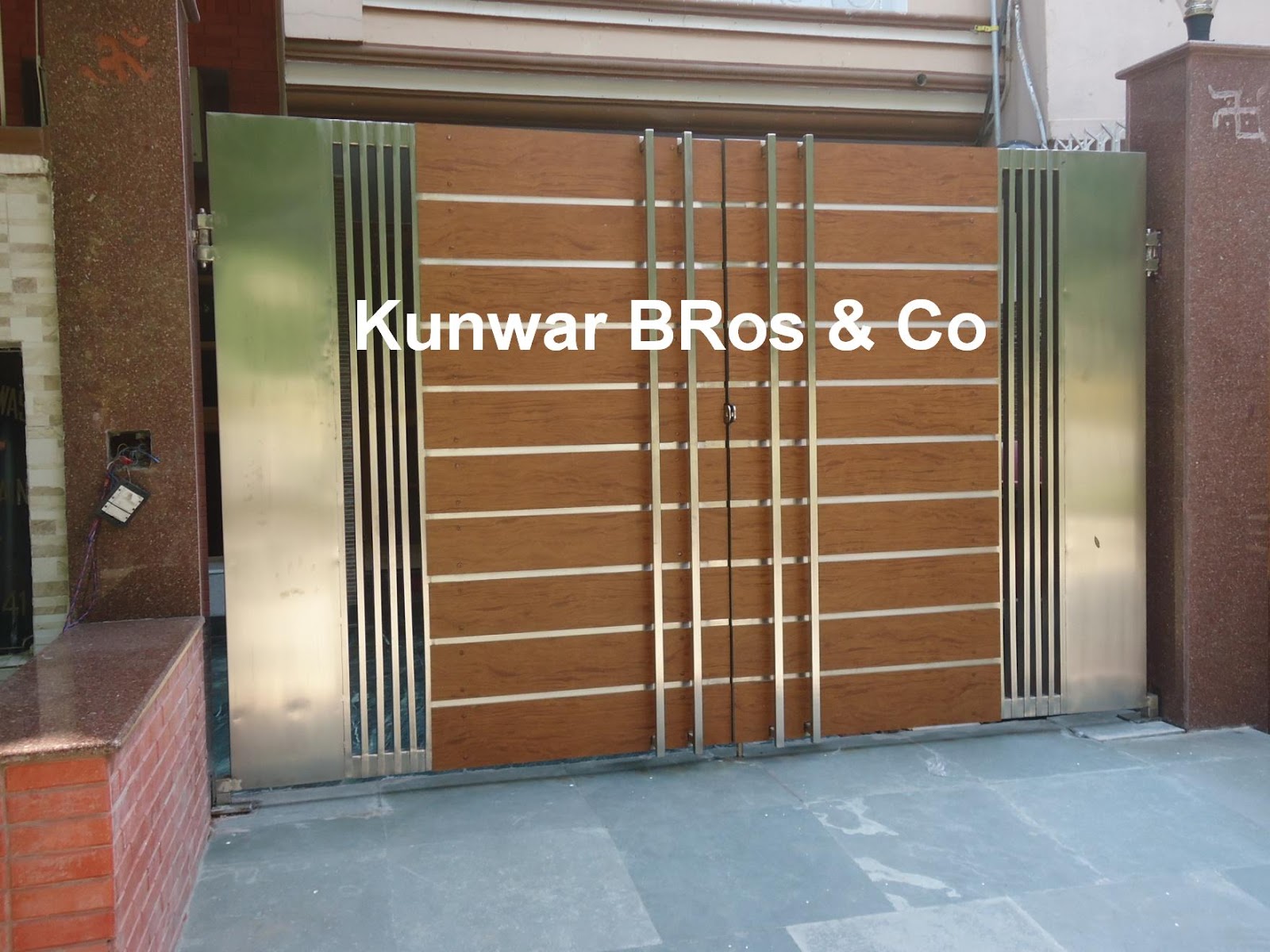 Kunwar Bros & Co.: Stainless Steel Main Gate