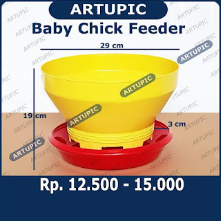 Baby chick Feeder Efisiensi pakan Dengan Baby Chick Feeder
