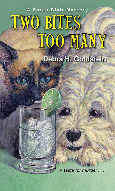 Review/Interview: Two Bites Too Many by Debra H. Goldstein
