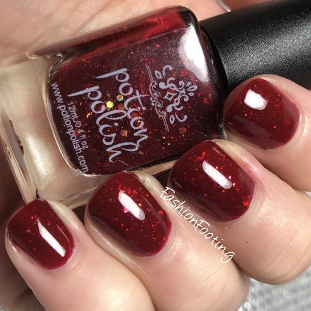 Fashion Footing Potion Polish Cranberry Fizzy