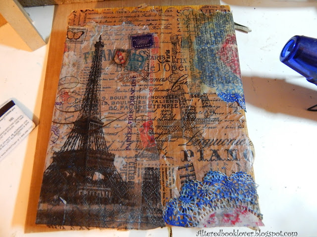 Altered Book Lover: Second Thursday Tutorial: playing with beeswax