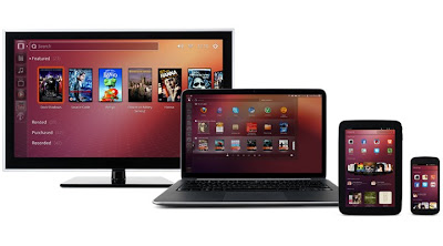 Konvergensi Ubuntu menjadi sebuah OS multi-form-factor yang dapat digunakan pada Ponsel, Tablet, dan Desktop