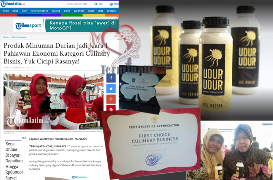 Udur Udur Jus Buah Durian