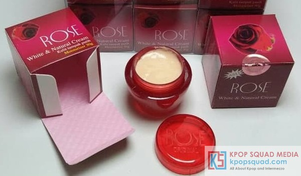 Contoh Cream Rose Palsu dan Asli Perbedaan dan CiriCiri Kpop Squad