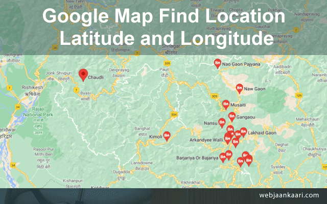 Lat Long Of My Location How To Find Latitude And Longitude Google Map Address