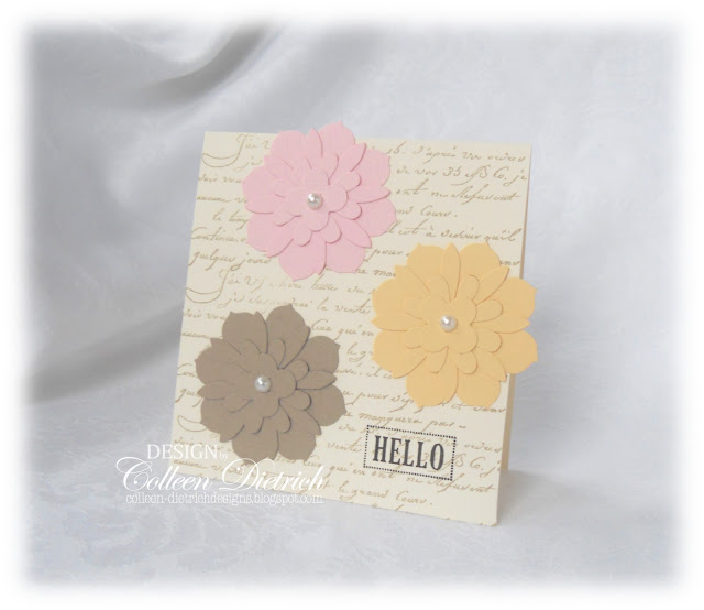 Tuesday Trigger - Winter Blossoms | Colleen Dietrich Designs