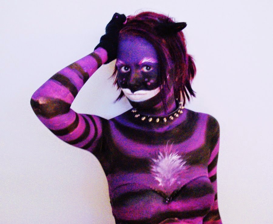 Body Painting Cat 2014