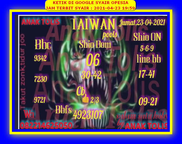 PREDIKSI HK MALAM INI