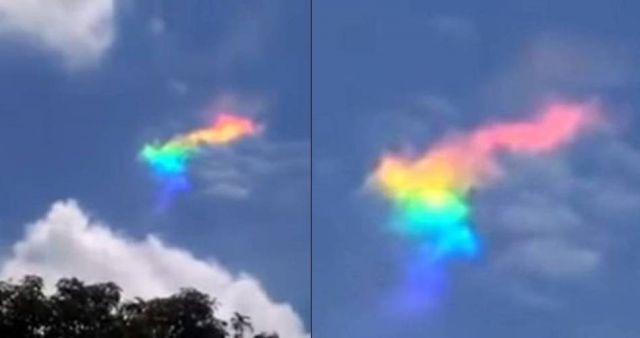 Very strange luminous phenomenon appears in the sky over Brazil 