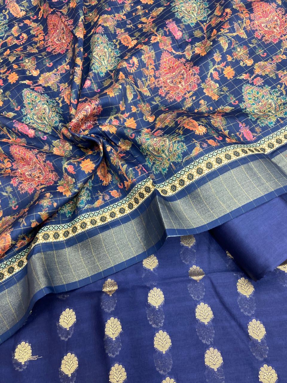 Banarasi Chanderi silk suits