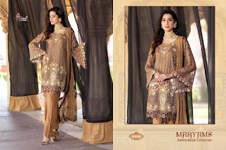 Shree fab Maryam Embroidered collection pakistani Suits