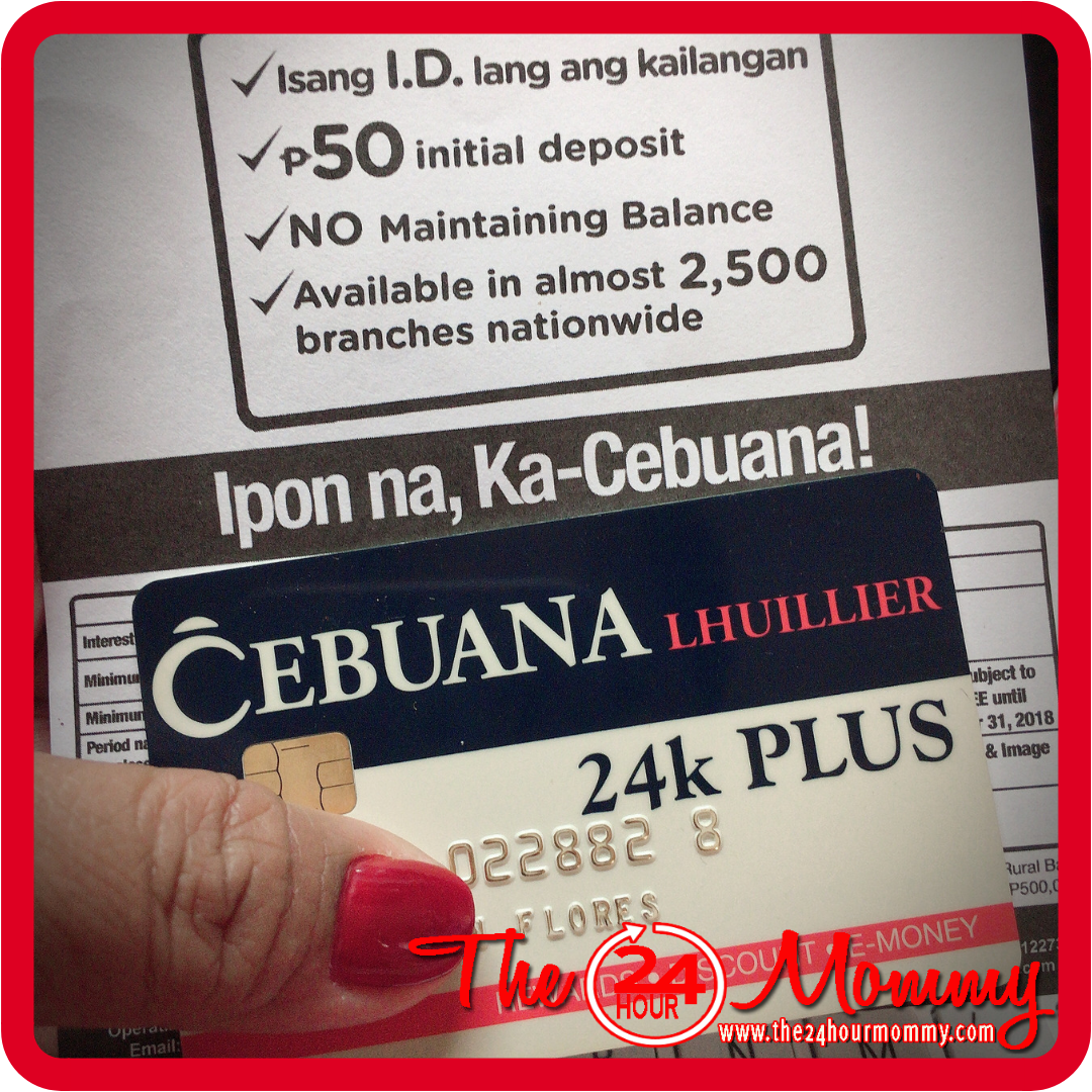 KayaNa ng Pinoy MagIpon with Cebuana Lhuillier Micro Savings The 24