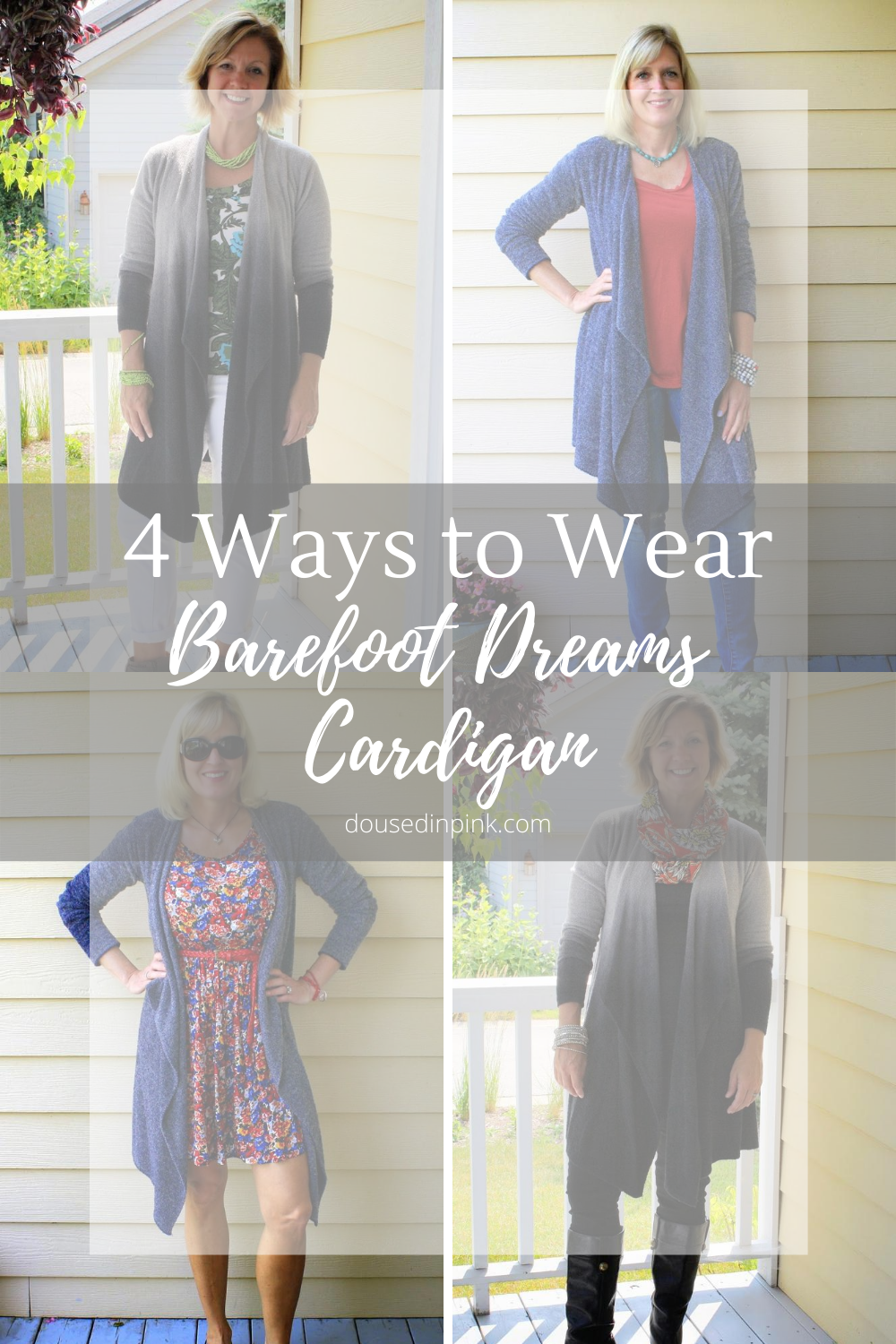 ways to wear barefoot dreams cardigan