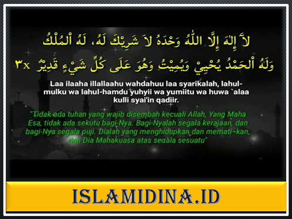 7 Kalimat Dzikir Penghapus Dosa - Islamidina : Portal Islam